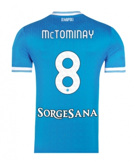 SSC Napoli Scott McTominay #8 Maglia Gara Casa Repliche 2025-26 Maniche Corte